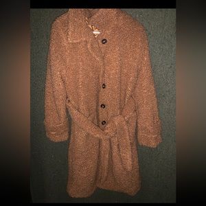 Shinestar Teddy Coat Size Large